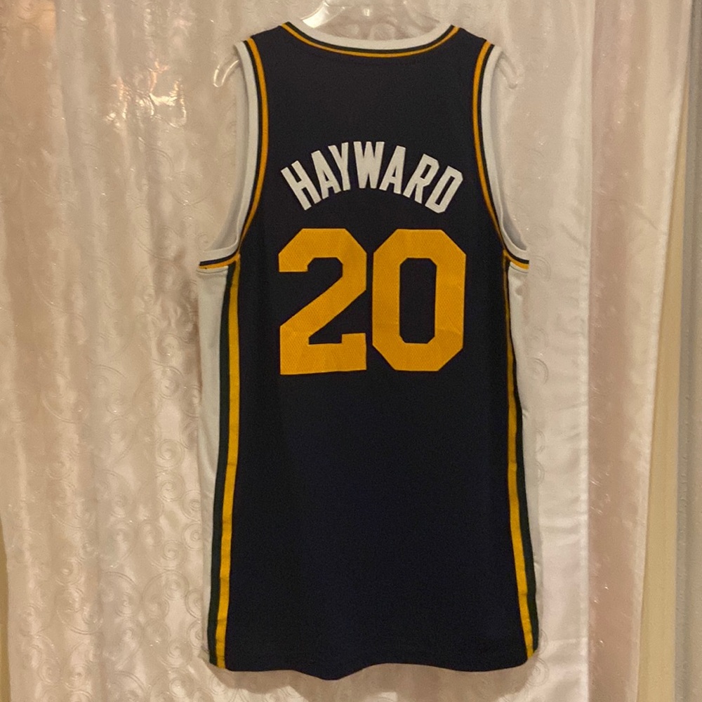 Adidas Utah Jazz Gordon Hayward Jersey Men’s Size Large (Length +2) 🔥